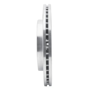 Ford F-150 Brake Rotor (1) - Front Right - R1 Concepts - Drilled & Slotted - Silver - `04-`08